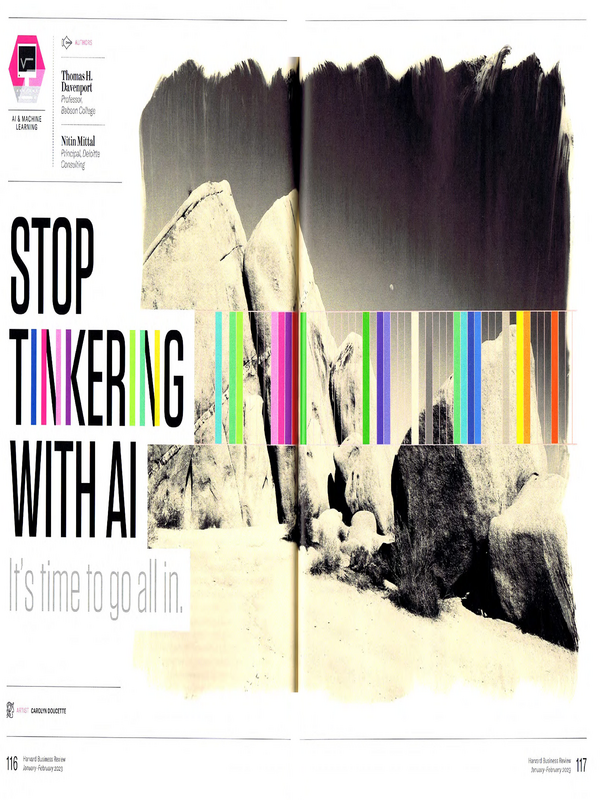 Stop Tinkering with AI