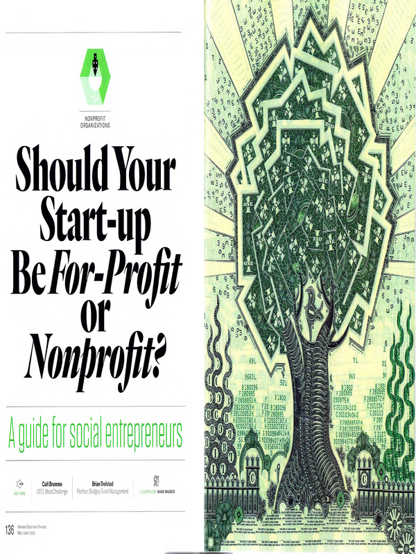 Should Your Start-up Be For-Profit or Nonprofit?