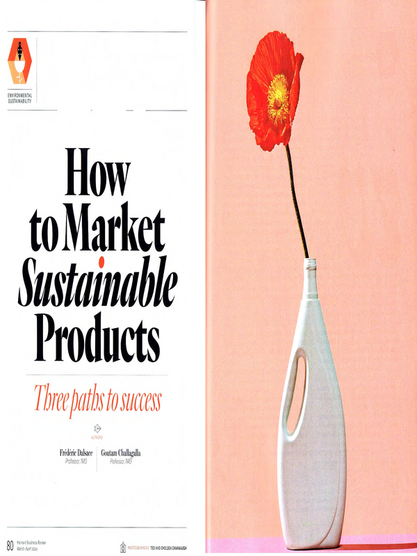 How to Market Sustainable Products