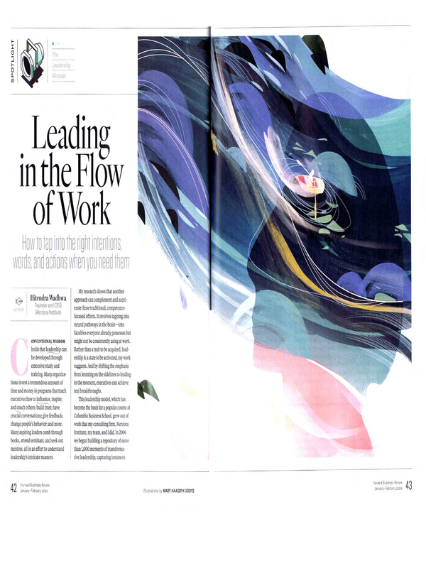 Leading in the Flow of Work