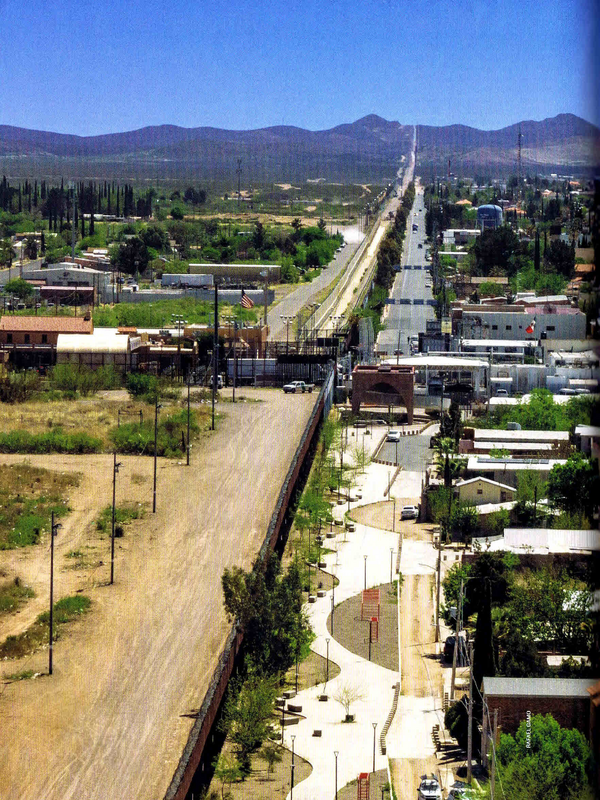 Border library and sports centre in Agua Prieta, Mexico