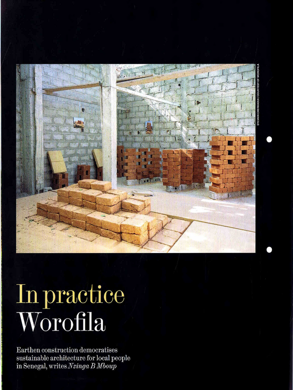 In practice: Worofila on earth block construction in Senegal