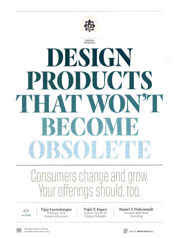 Design Products That Won't Become Obsolete