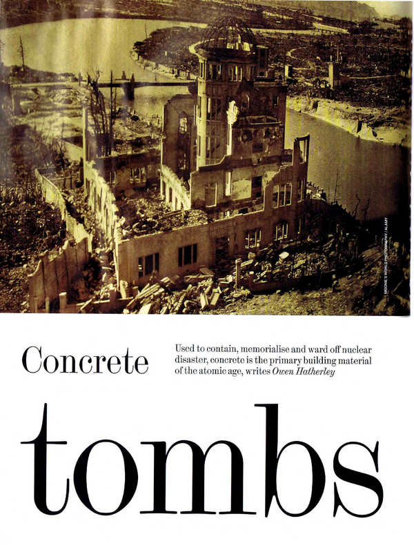 Concrete tombs