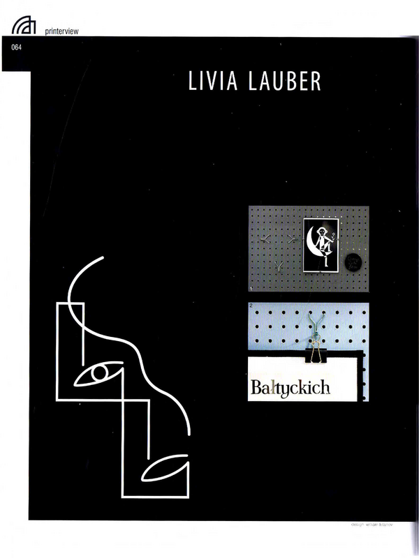 Livia Lauber: когато обикновеното среща необикновеното