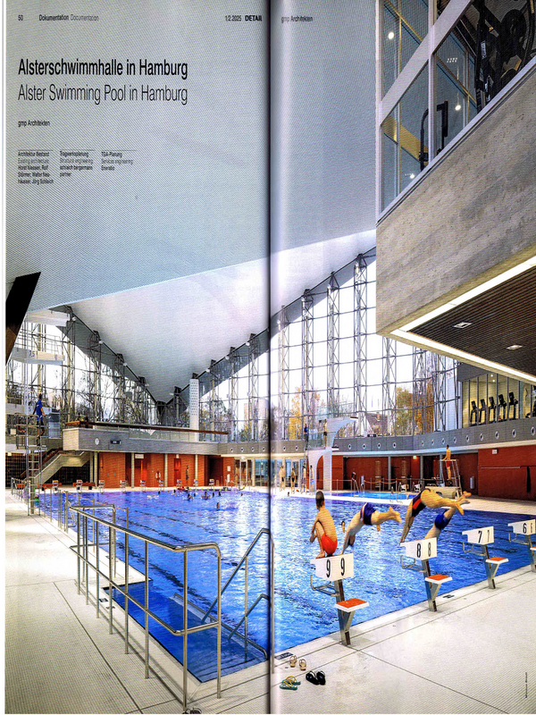 Alster Swimming Pool in Hamburg