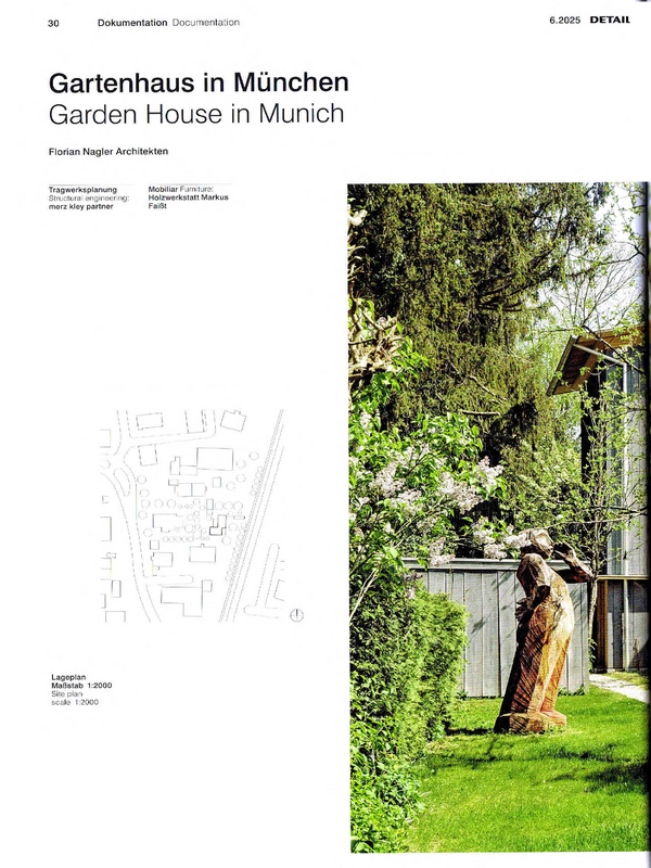 Garden House in Munich