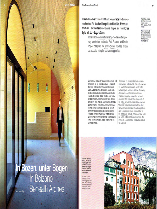 In Bolzano, Beneath Arches