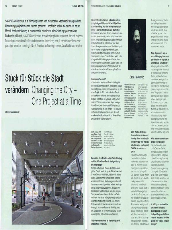 Changing the City - One Project at a Time