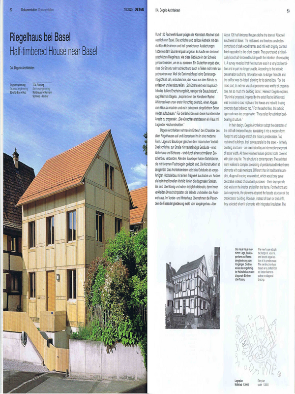 Half-timbered House near Basel