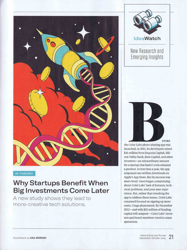 Why Startups Benefit When Big Investments Come Later