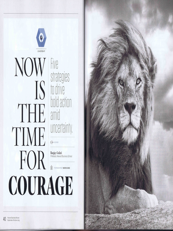 Now is the Time for Courage