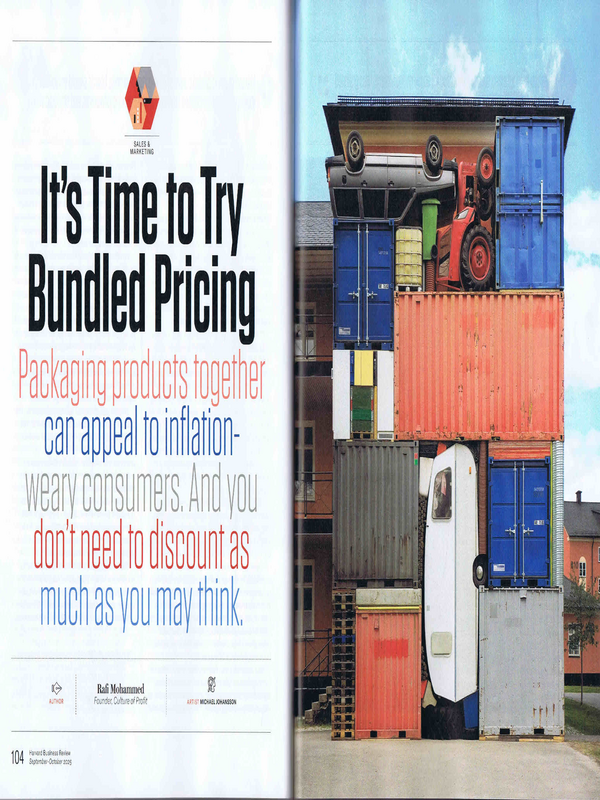 It's Time to Try Bundled Pricing