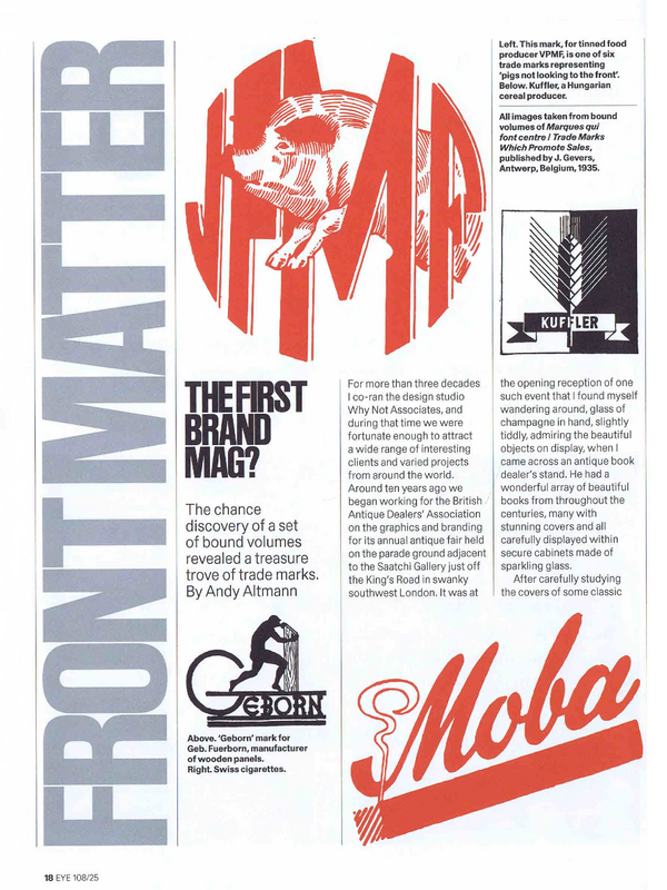 The first brand mag?