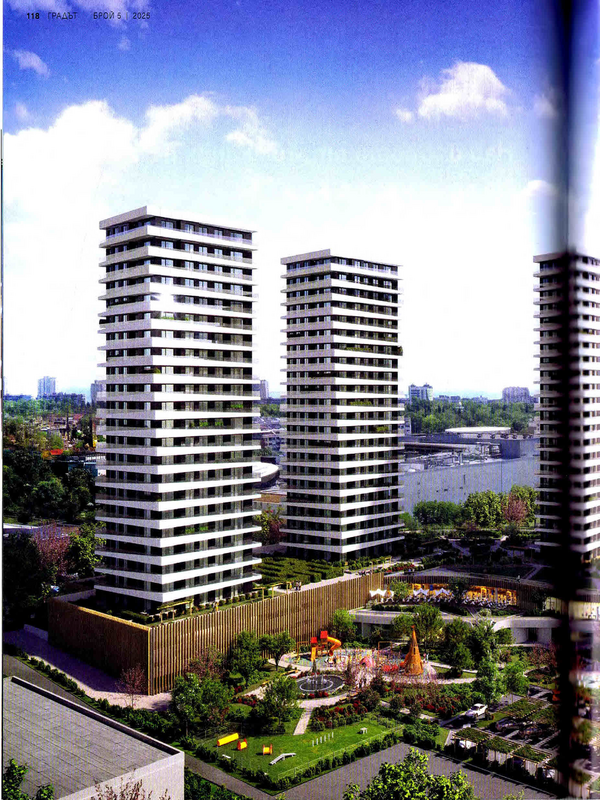 Sky Five Бургас, град в града