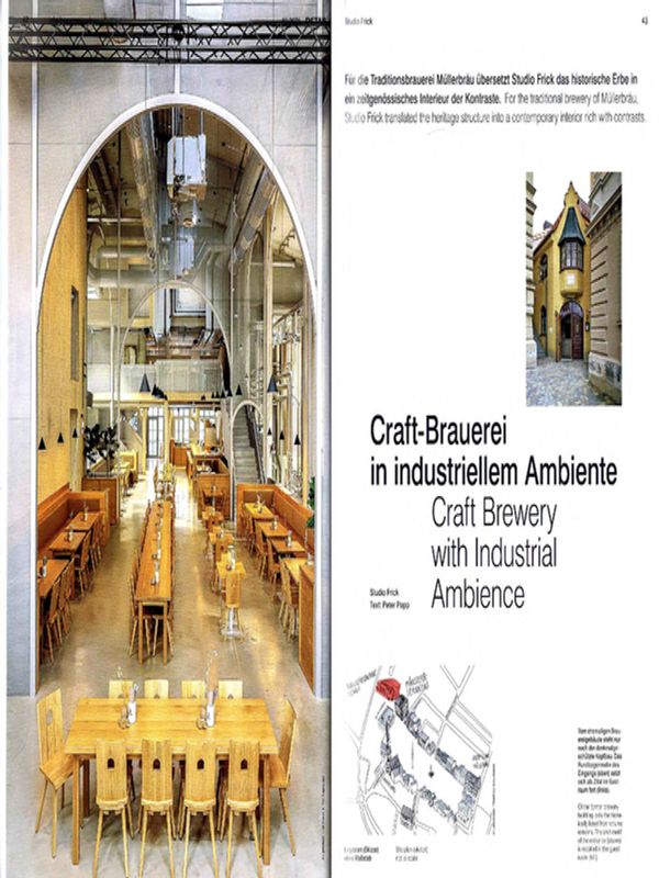 Craft Brewery with Industrial Ambience