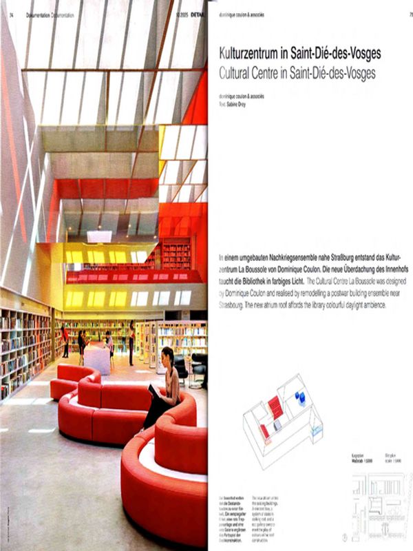 Cultural Centre in Saint-Die-des-Vosges