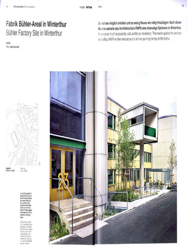 Buhler Factory Site in Winterthur