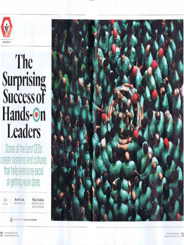The Surprising Success of Hands-on Leaders