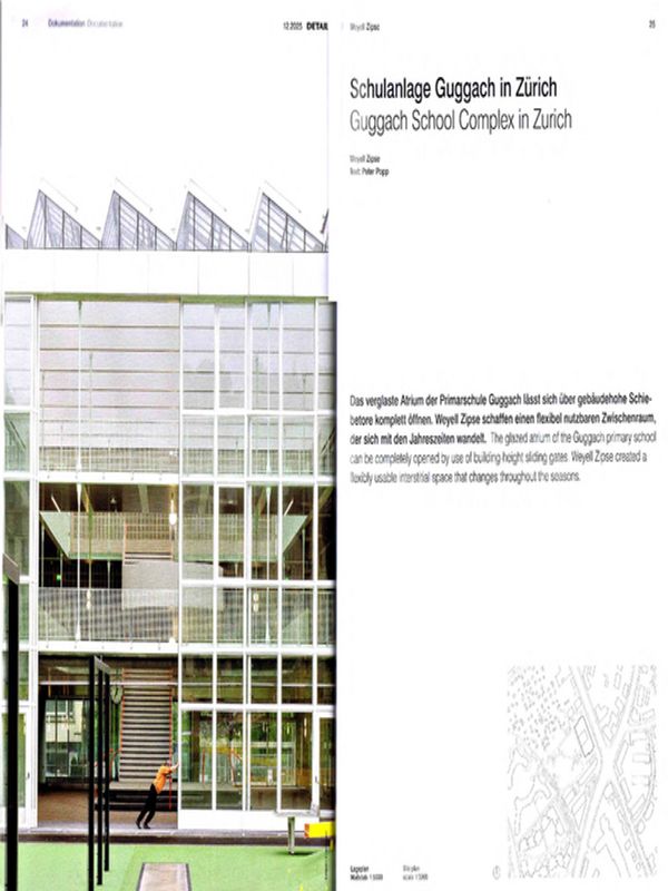 Guggach School Complex in Zurich