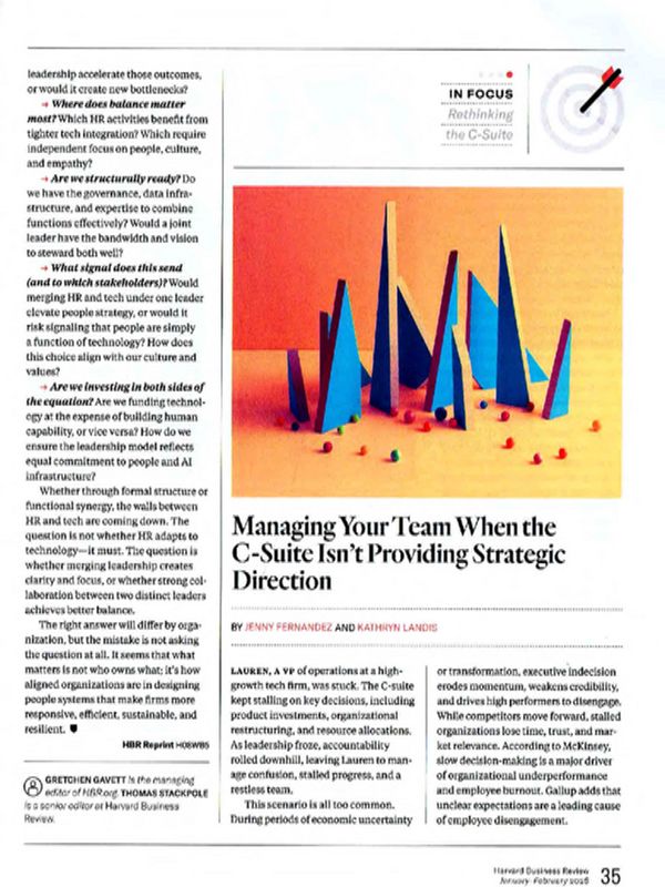 Managing Your Team When the C-Suite Isn't Providing Strategic Direction