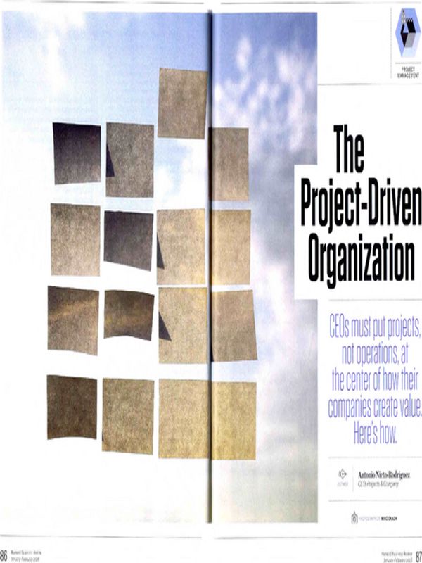The Project-Driven Opganization