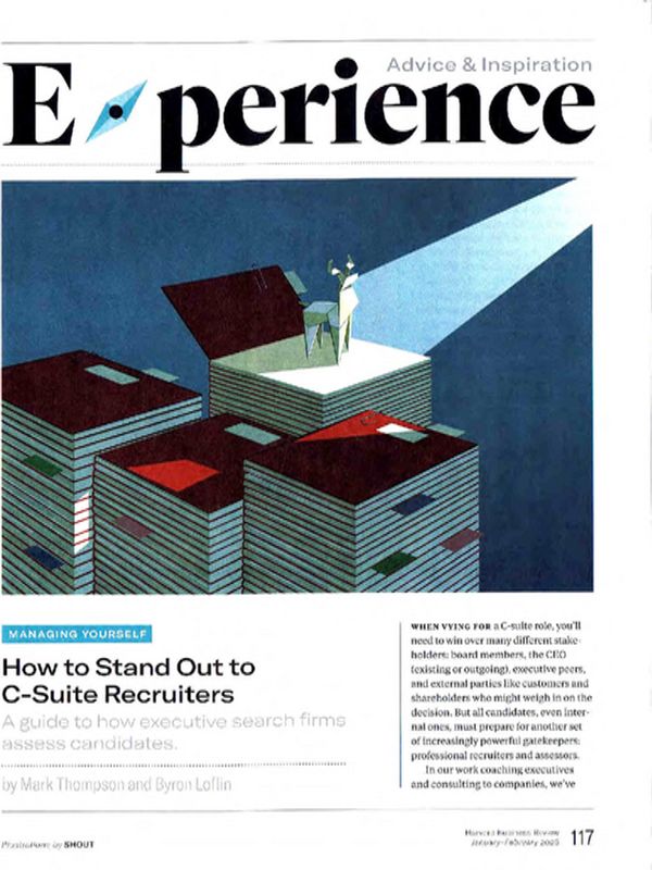 How to Stand Out to C-Suite Recruiters