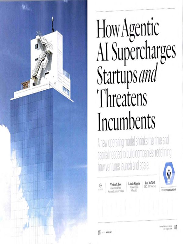 How Agentic AI Supercharges Startups and Threatens Incumbents