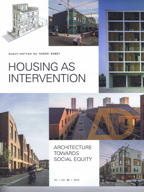 Housing as intervention: Architecture towards social equity